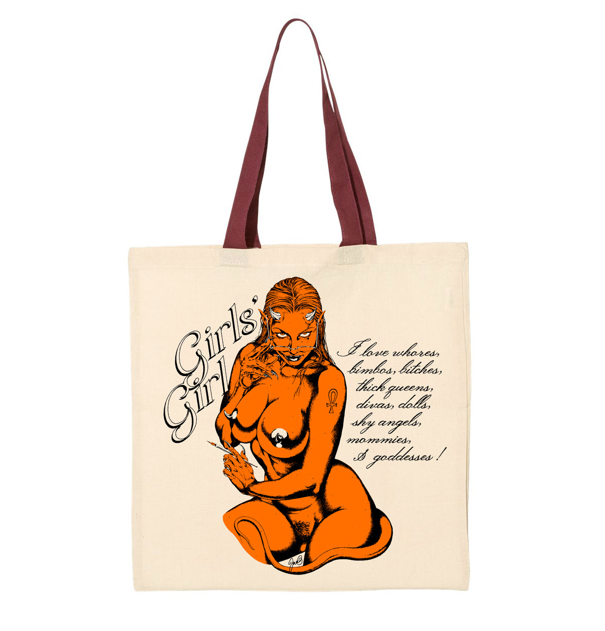 Girls' Girl Tote