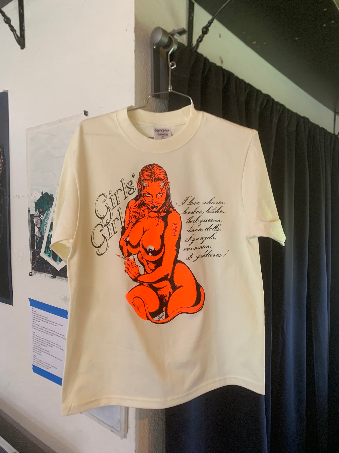 Girls' Girl Cropped Unisexy Tee