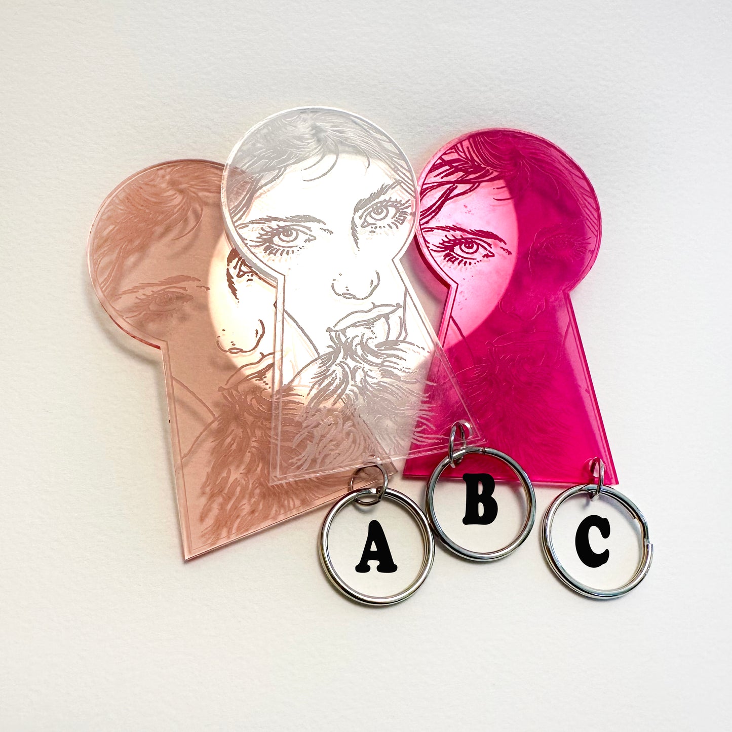 Keyholes (Buy one, get one  50% off)