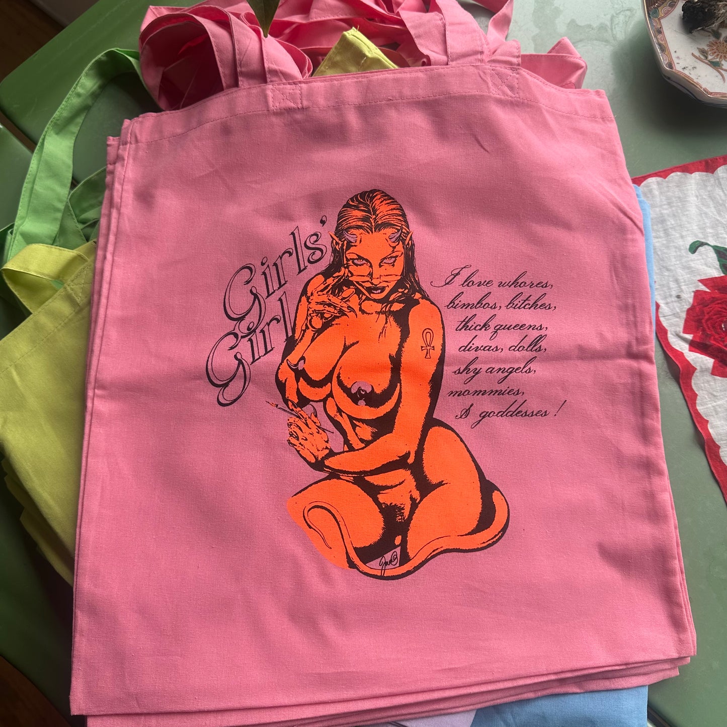 Girls' Girl Tote