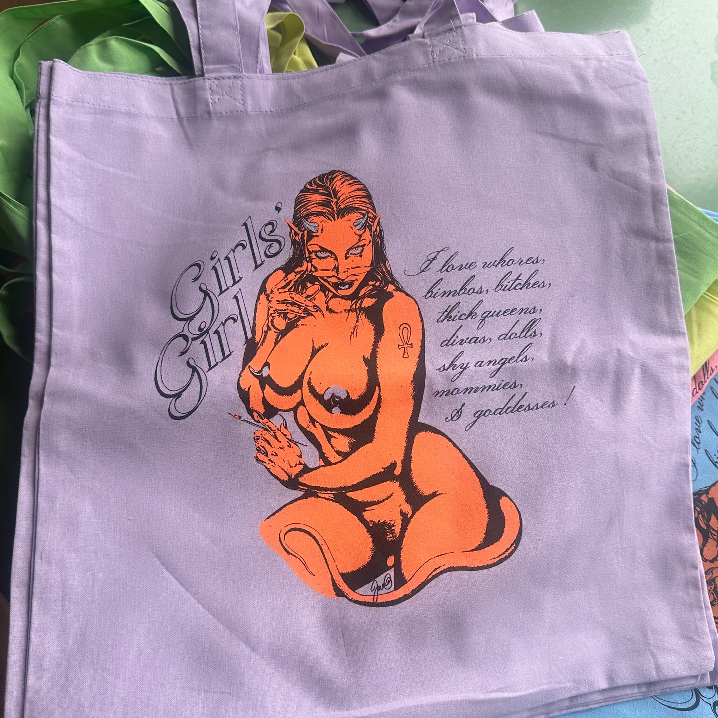 Girls' Girl Tote